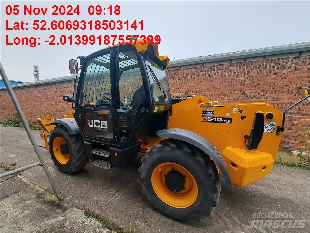 JCB 540-140 Teleskopski viljuškari