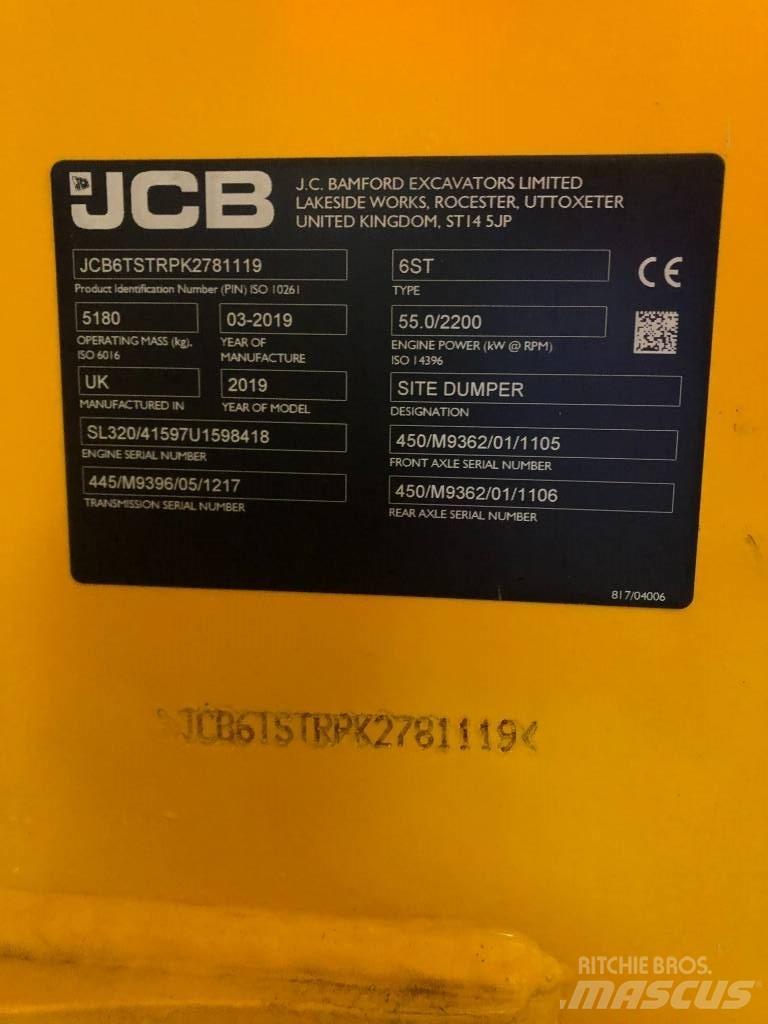 JCB 6 ST Damperi za gradilište