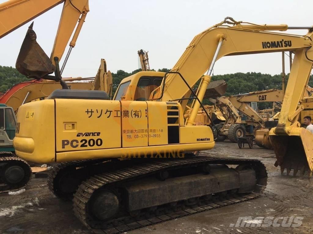 Komatsu PC 200-6 Bageri guseničari