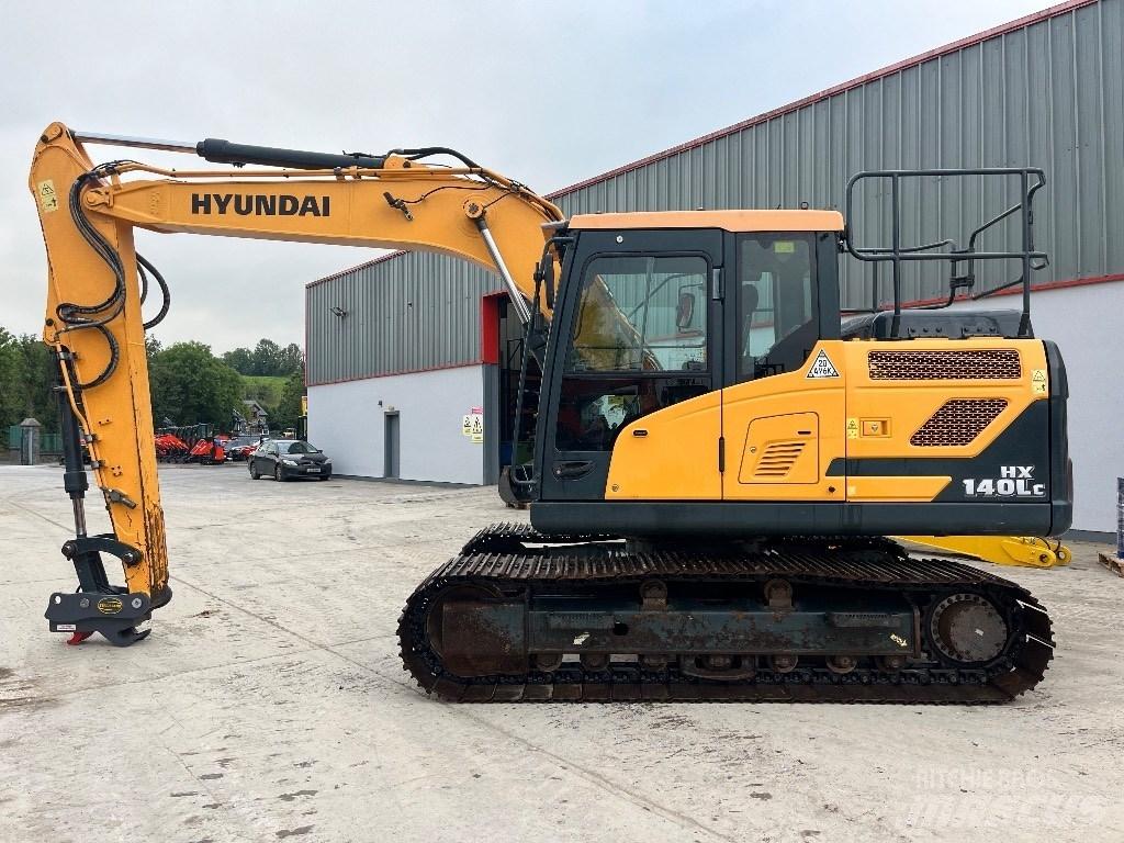 Hyundai HX140LC Bageri guseničari