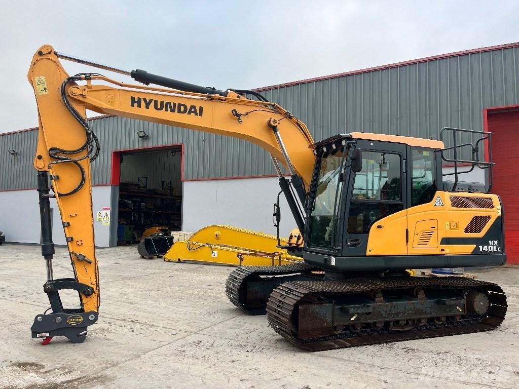 Hyundai HX140LC Bageri guseničari