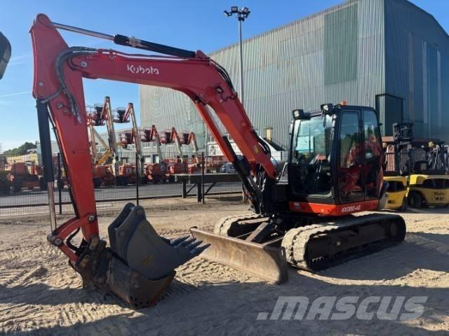 Kubota KX 080-4 Midi bageri 7t – 12t