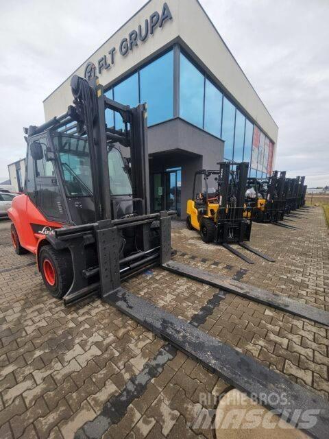 Linde H80T-02/1100 Plinski viljuškari