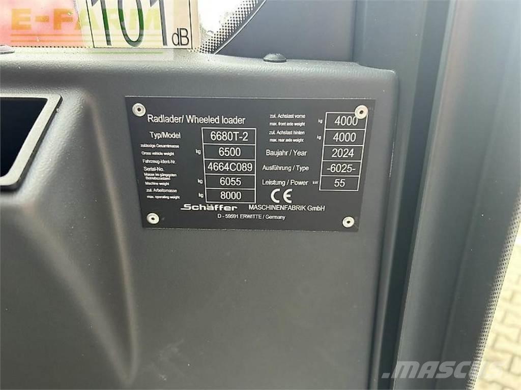 Schäffer 6680 t-2 Poljoprivredni teleskopski utovarivači