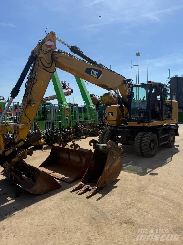 CAT M 318 F Bageri točkaši