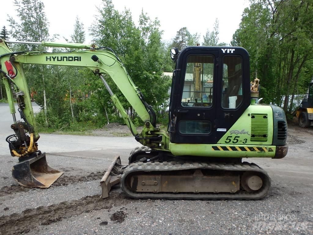 Hyundai Robex 55-3 Mini bageri < 7t