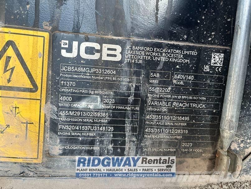 JCB 540-140 Teleskopski viljuškari