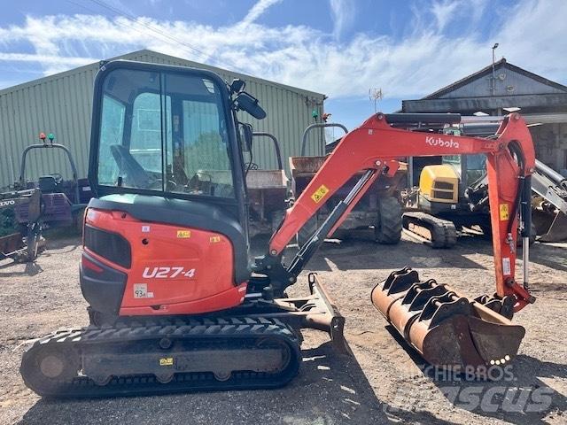 Kubota U 27-4 Mini bageri < 7t