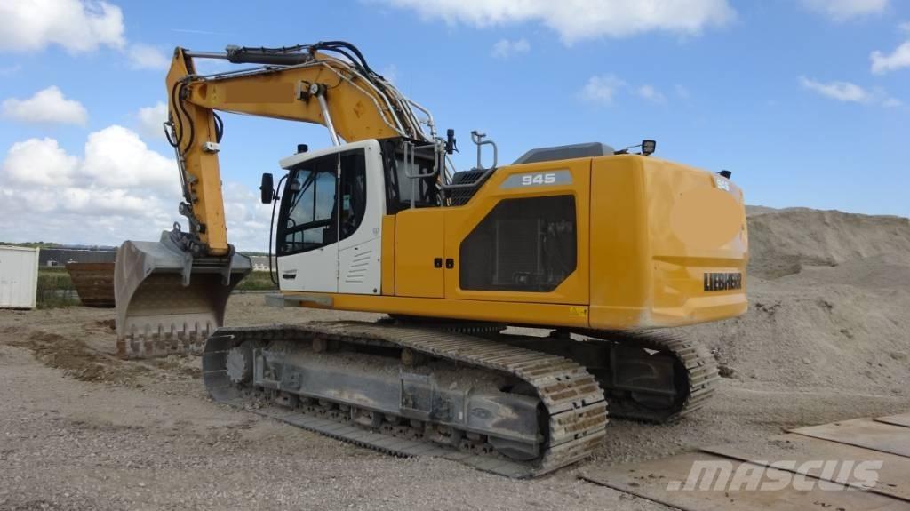 Liebherr R945 3d GPS Bageri guseničari