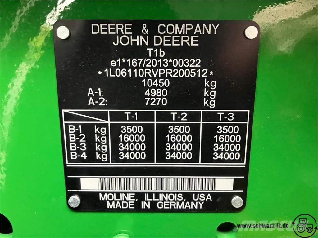 John Deere 6R 110 Traktori