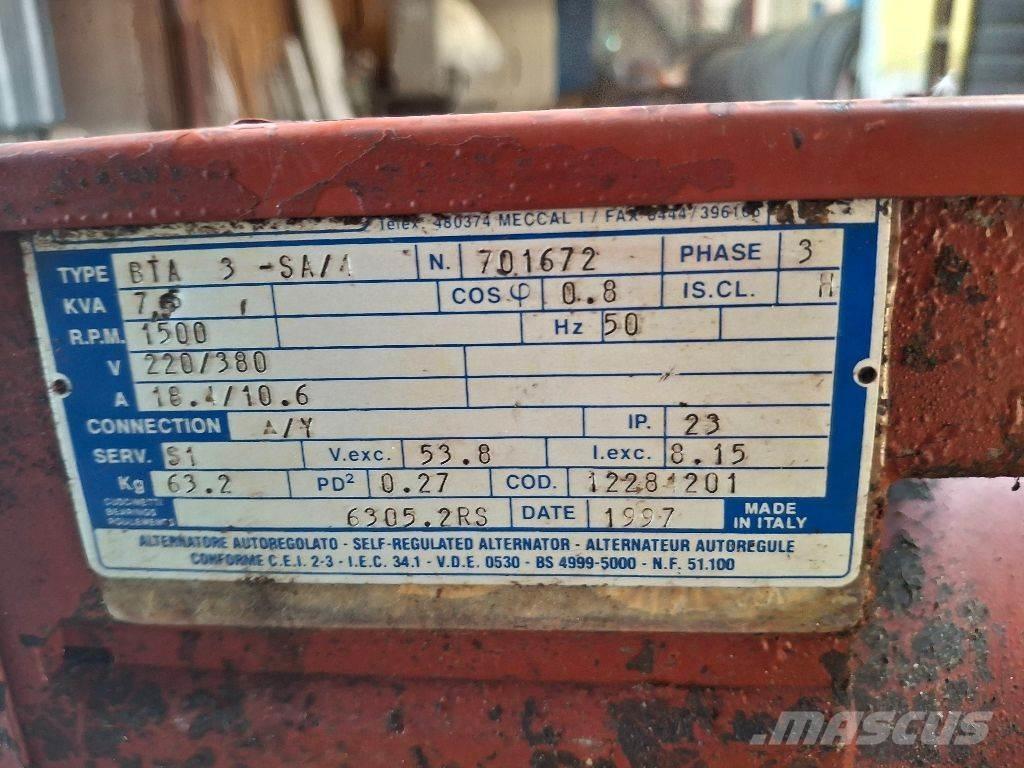 Komatsu 3D72-F2HA Kargo motori