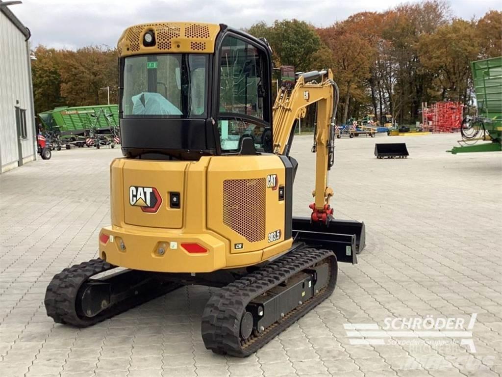 CAT 303.5 CR Bageri točkaši