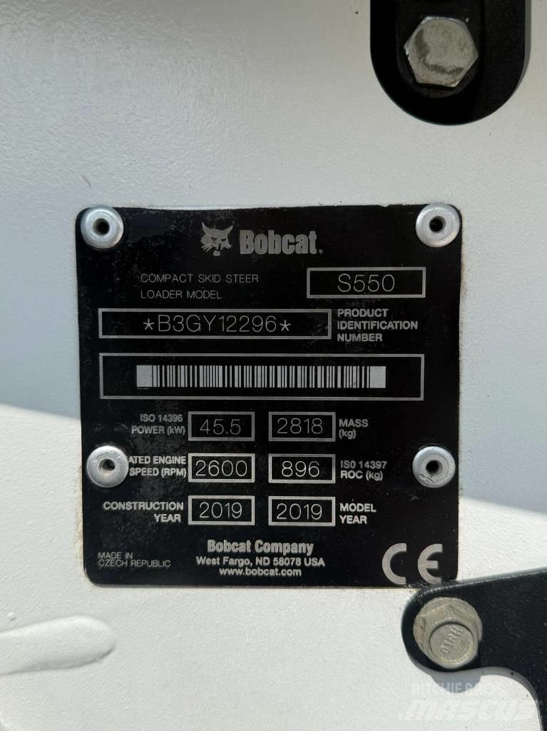 Bobcat S 550 Skid steer mini utovarivači