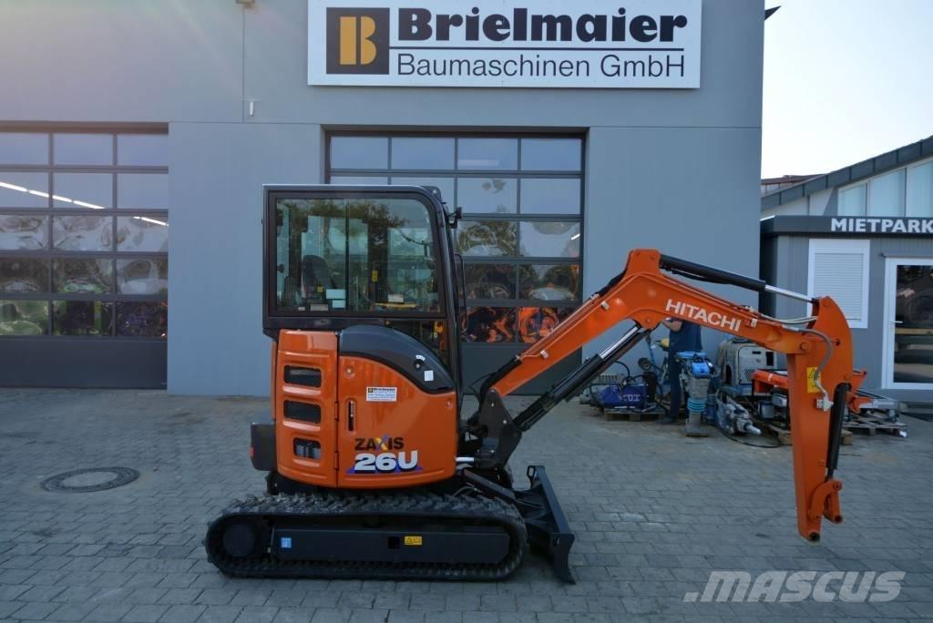 Hitachi ZX 26 U-6 Mini bageri < 7t
