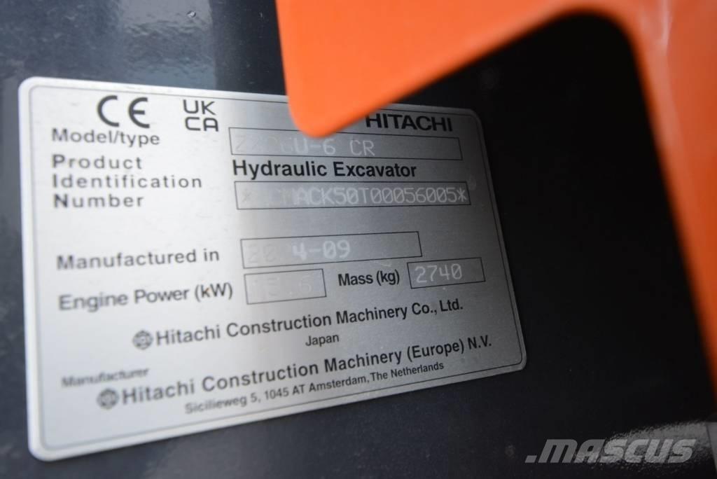 Hitachi ZX 26 U-6 Mini bageri < 7t