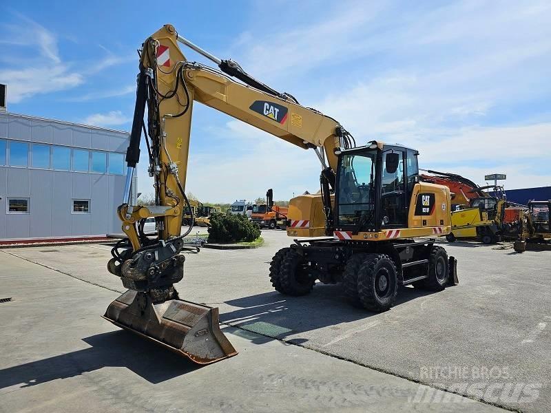 CAT M 318 F Bageri točkaši