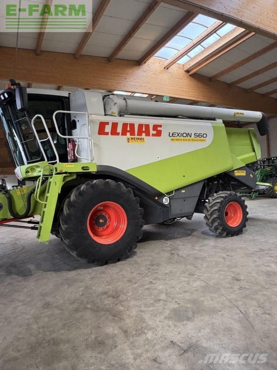 CLAAS lexion 560 Kombajni