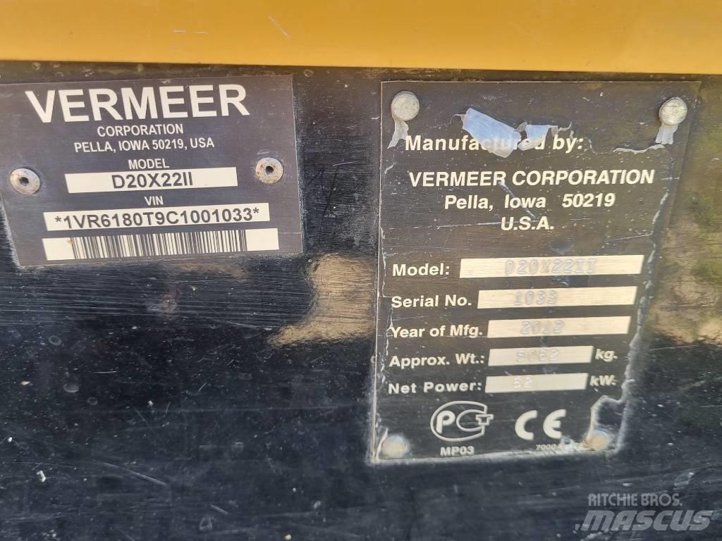 Vermeer D20x22II Oprema za horizontalno usmereno bušenje