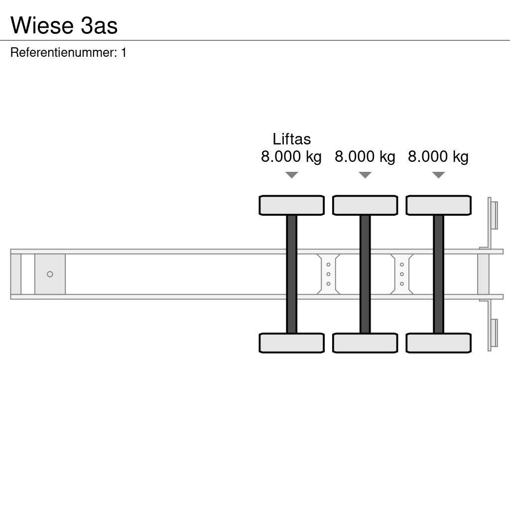 Wiese 3as Poluprikolice sa otvorenim sandukom