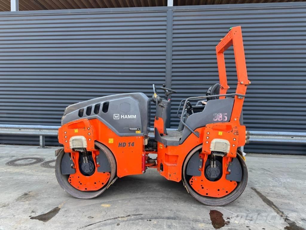 Hamm HD 14 VV Valjci sa duplim bubnjem