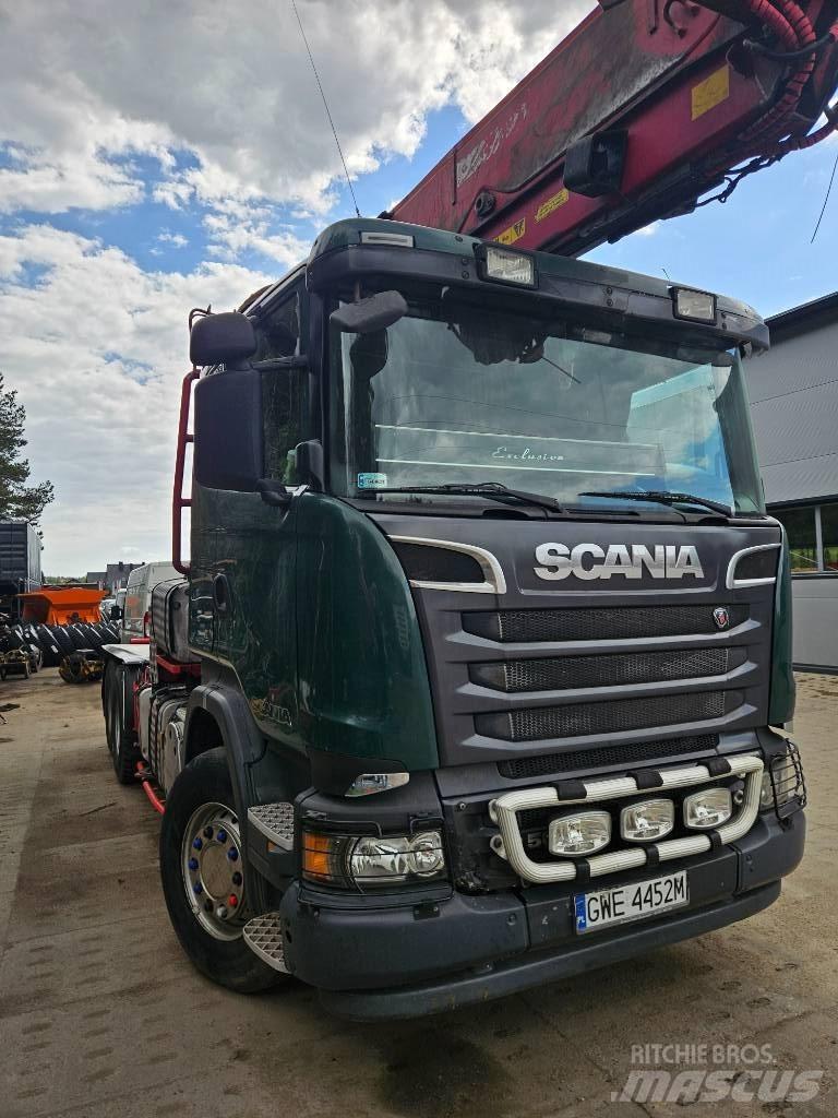 Scania R 560 Kamioni za drva Šticari