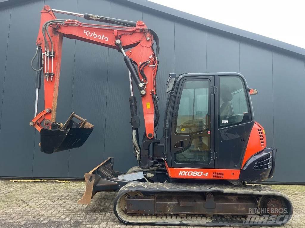 Kubota Kx080-4 Midi bageri 7t – 12t