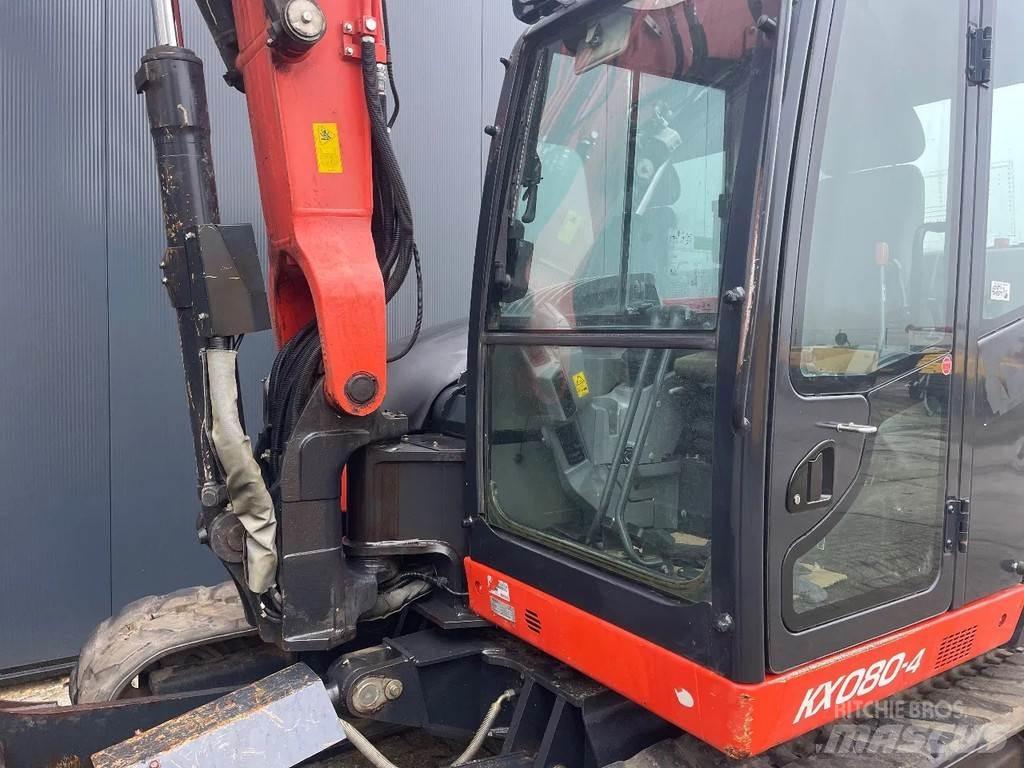 Kubota Kx080-4 Midi bageri 7t – 12t