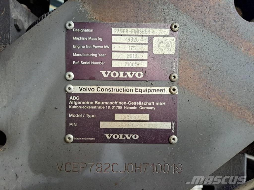 Volvo P 7820 D ABG Asfaltni finišeri
