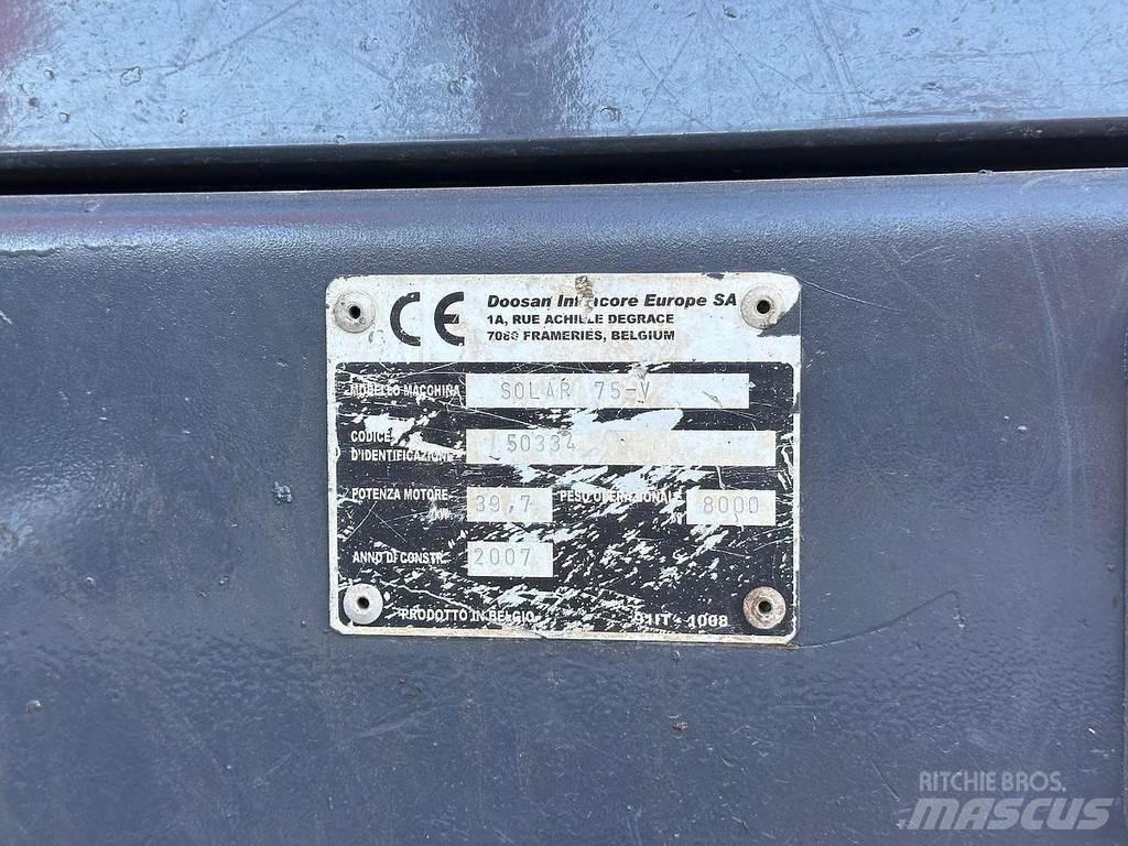 Doosan SOLAR 75V Midi bageri 7t – 12t
