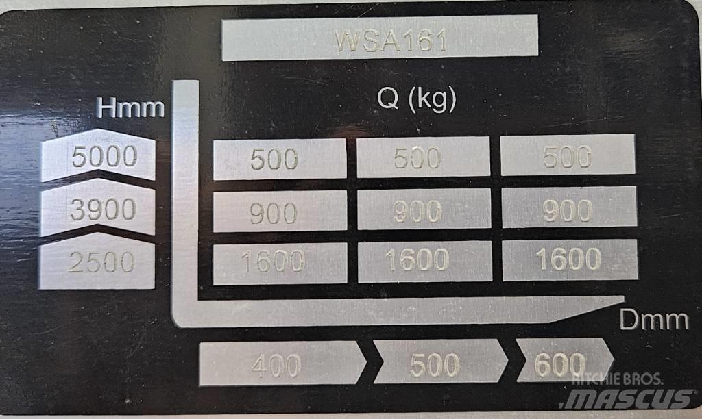 EP WSA 161 Li-ION Viljuškari sa pomičnim stupom