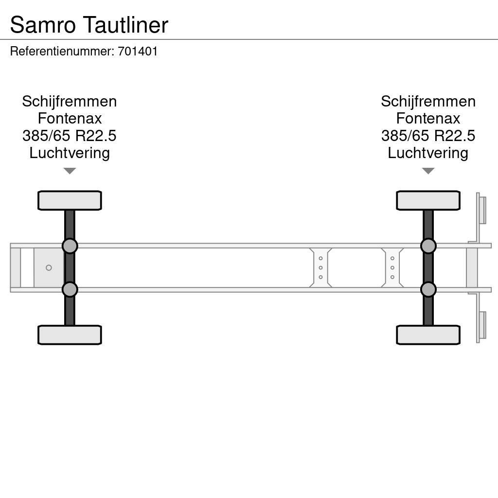 Samro Tautliner Poluprikolice sa ciradom