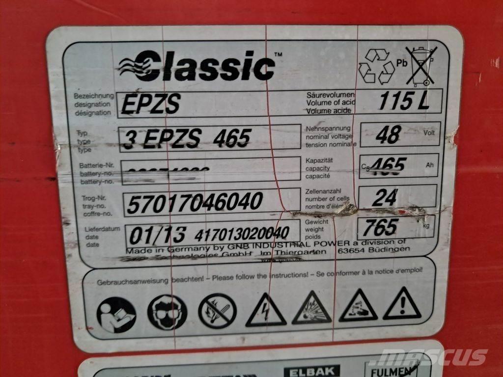 Linde R16S-12 Viljuškari sa pomičnim stupom