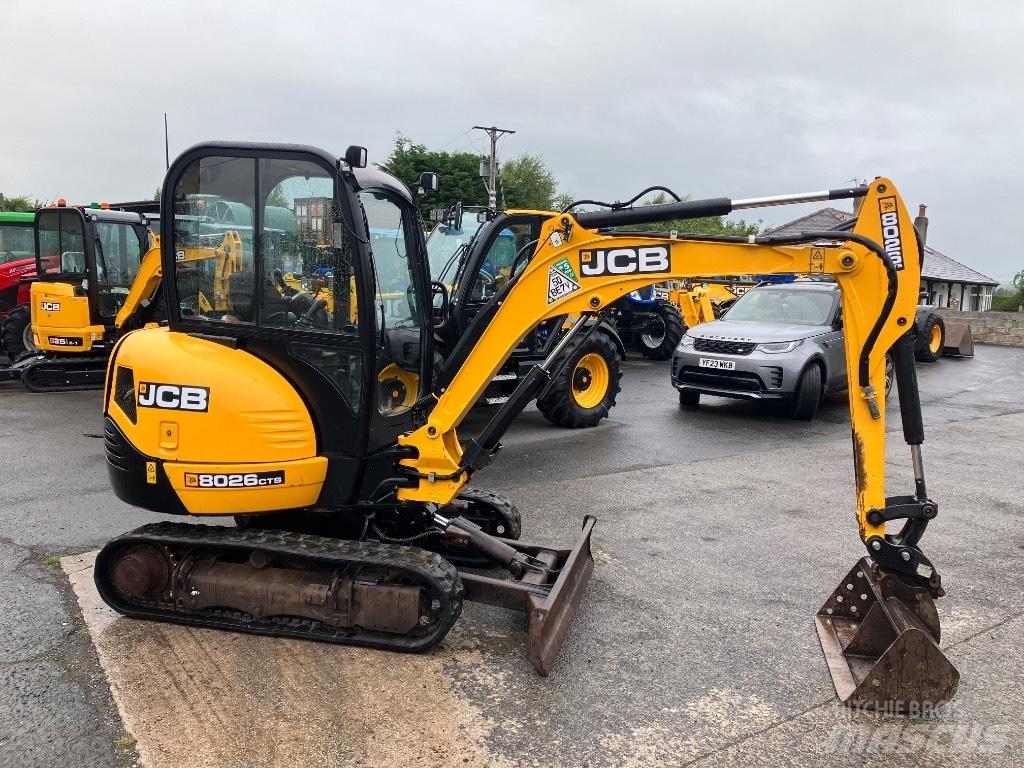 JCB 8026 CTS Mini bageri < 7t