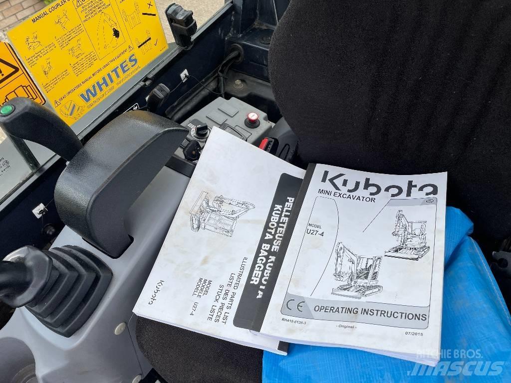 Kubota U 27-4 Mini bageri < 7t