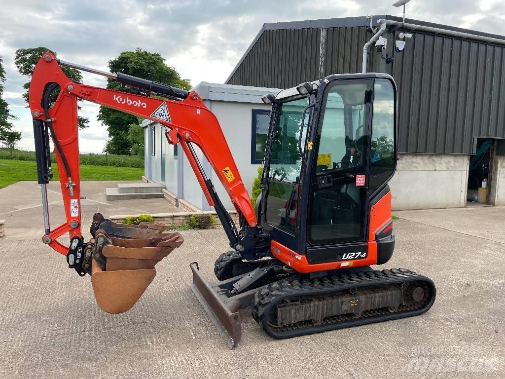 Kubota U 27-4 Mini bageri < 7t