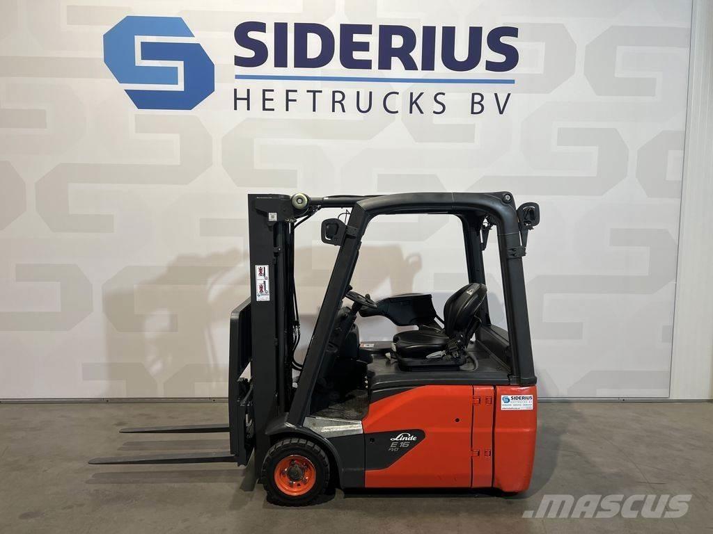 Linde E16-02 Električni viljuškari