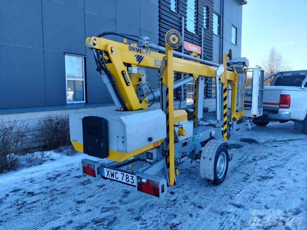 Omme 10,5E Skylift Vučne prikolice se podiznom košarom