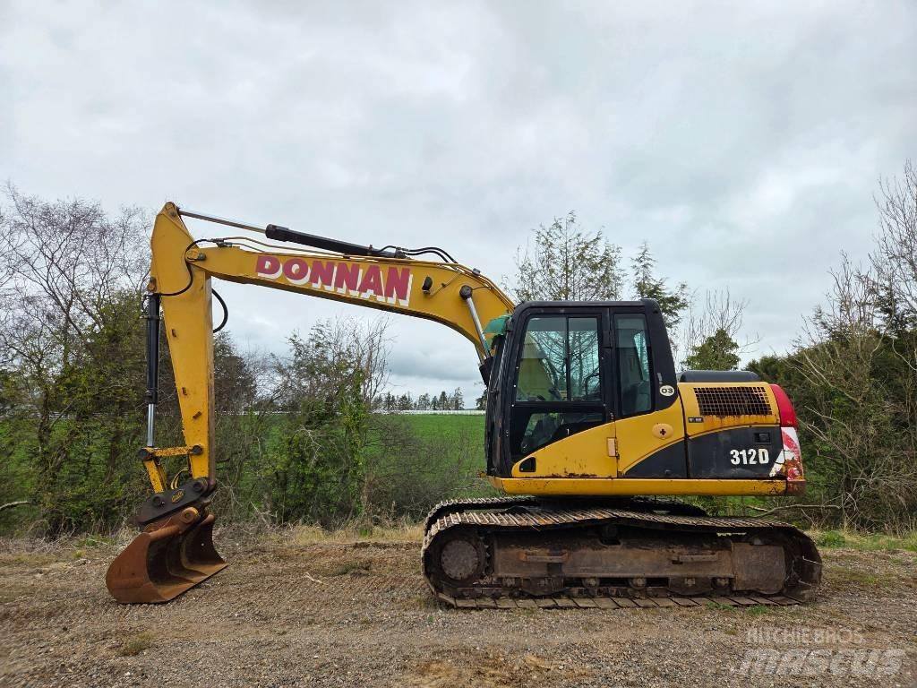 CAT 312 D L Bageri guseničari