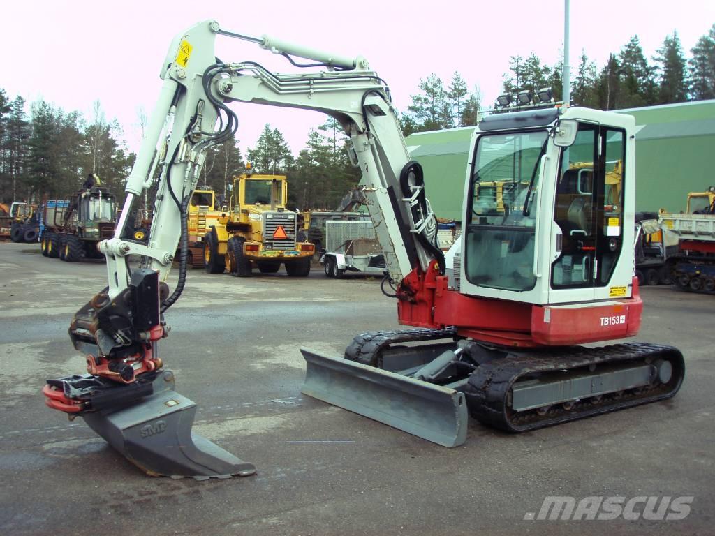 Takeuchi TB 153 FR Mini bageri < 7t