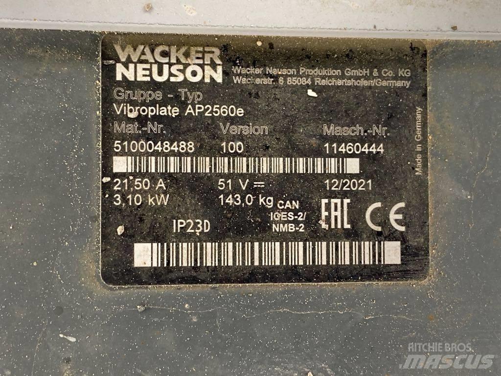 Wacker Neuson AP2560 Vibro ploče