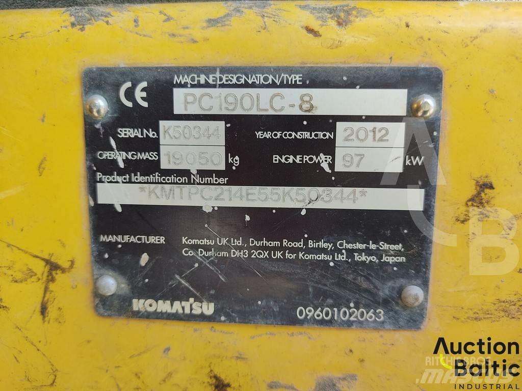 Komatsu PC190LC-8 Bageri guseničari