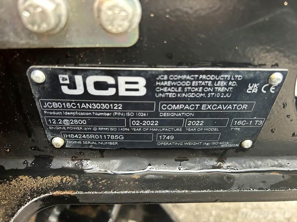 JCB 16C-1 Mini bageri < 7t