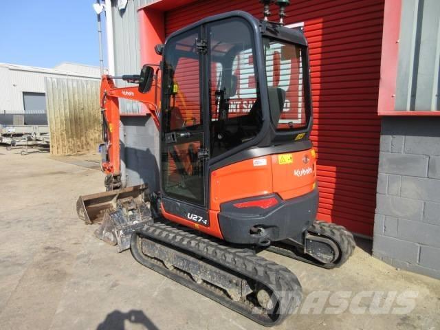 Kubota U 27-4 Mini bageri < 7t