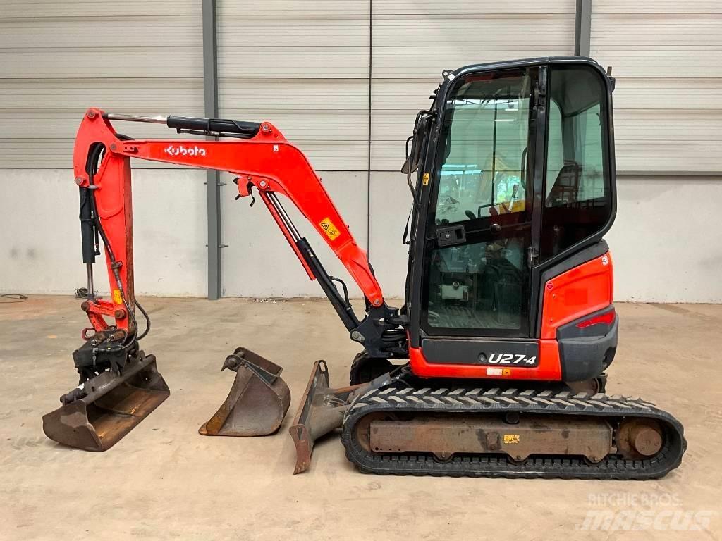 Kubota U 27-4 Mini bageri < 7t