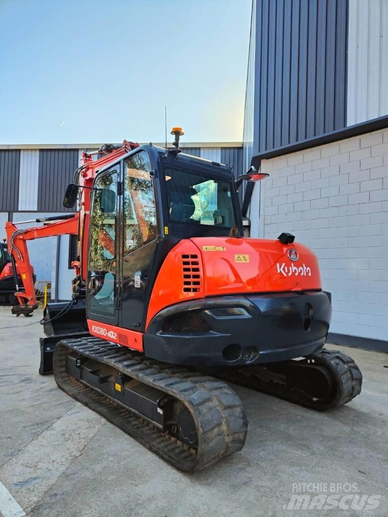 Kubota KX080-4a2 Midi bageri 7t – 12t