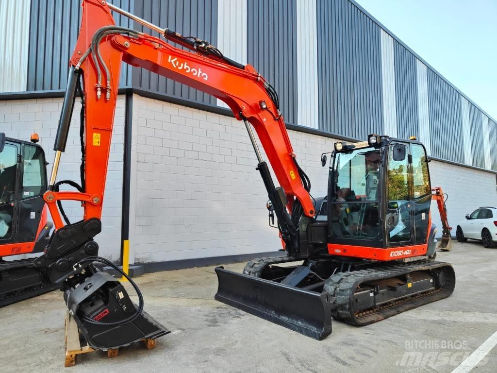 Kubota KX080-4a2 Midi bageri 7t – 12t