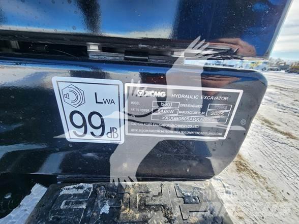 XCMG XE80U Bageri guseničari