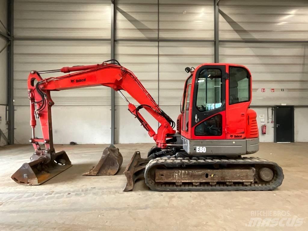 Bobcat E 80 Midi bageri 7t – 12t