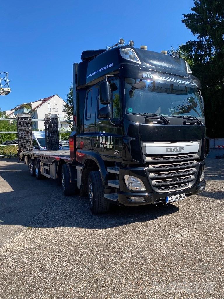 DAF CF 510 Kamioni sa ravan platformom / vitlom
