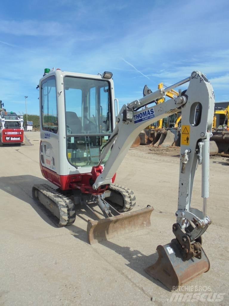 Takeuchi TB216 Mini bageri < 7t